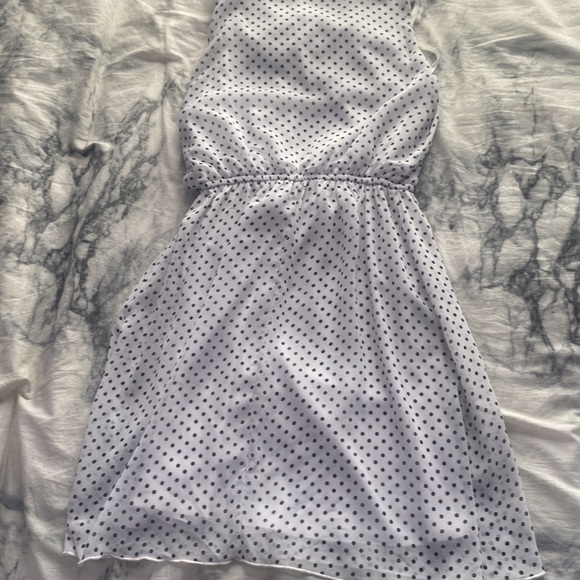 Small Sweet Storm Tween Polka Dot Dress - Picture 5 of 5